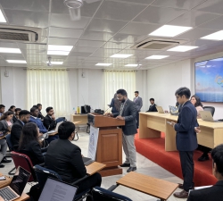 G20 was an academic simulation where participants represented G20 member nations to discuss pressing global economic and geopolitical issues. 