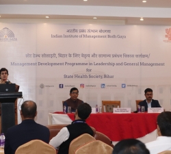 State Health Society, Bihar: MDP in Leadership and General Management (29th Nov. – 03rd Dec. 2021)