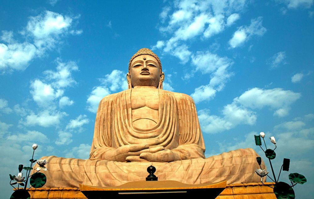 Great Buddha Statue, Bodhgaya, Bihar.