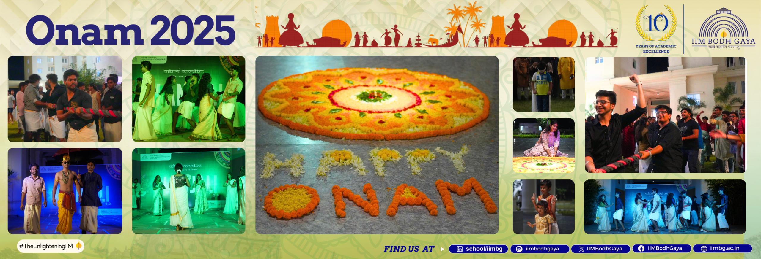 Onam Celebration at IIM Bodh Gaya