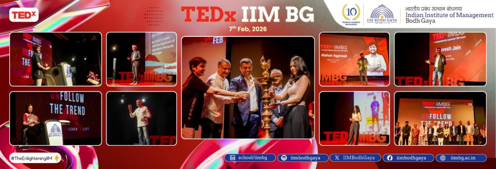 TEDx at IIM Bodh Gaya triggers ideas to unfollow the trend