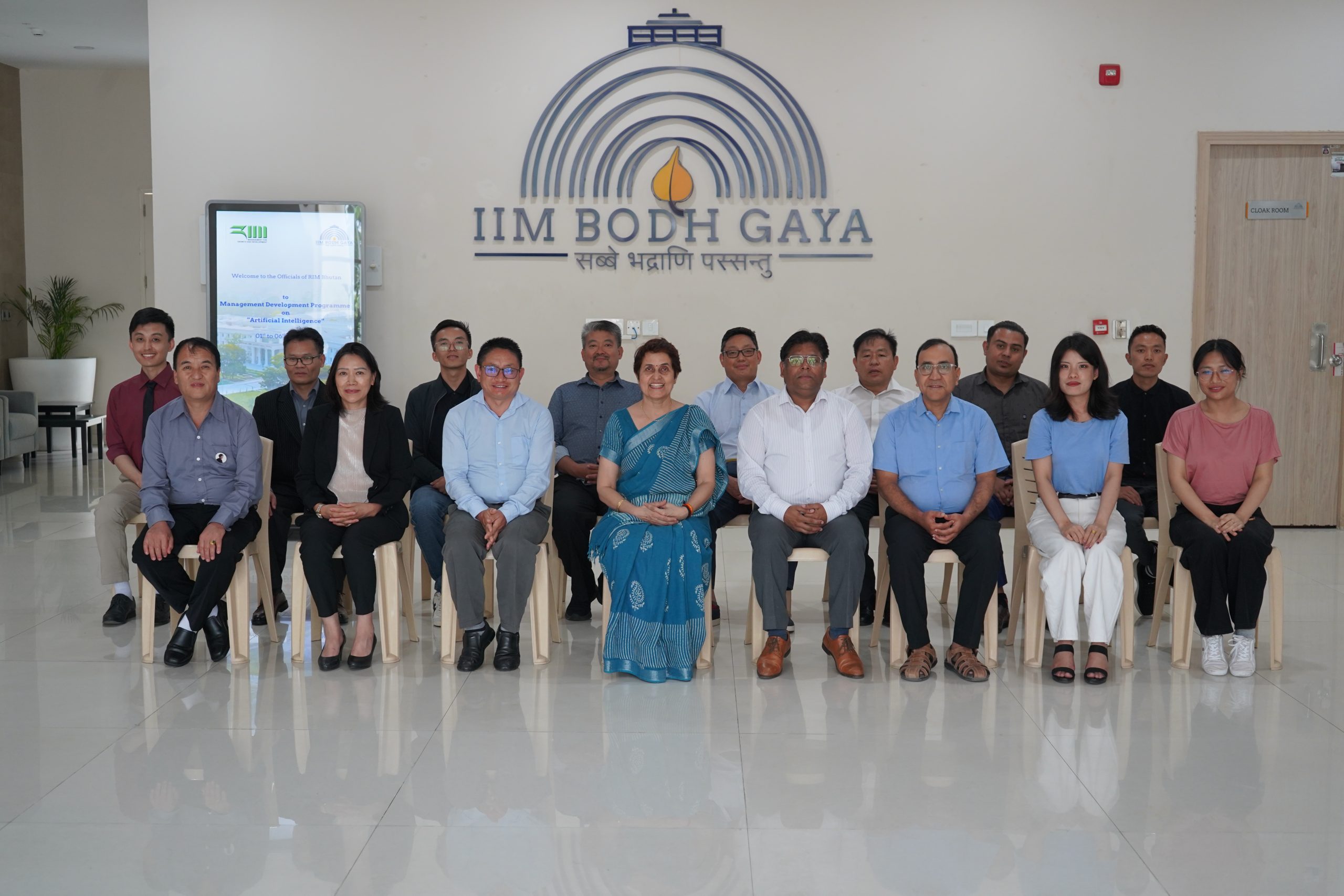 IIM Bodh Gaya Conducts Management Development Programme on Artificial Intelligence for Royal Institute of Management, Bhutan