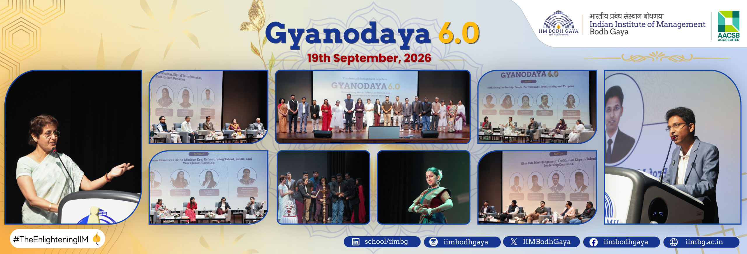 IIM Bodh Gaya‘s Gyanodaya 6.0 discusses the reimagination of work: talent, leadership, and performance in an AI-driven world